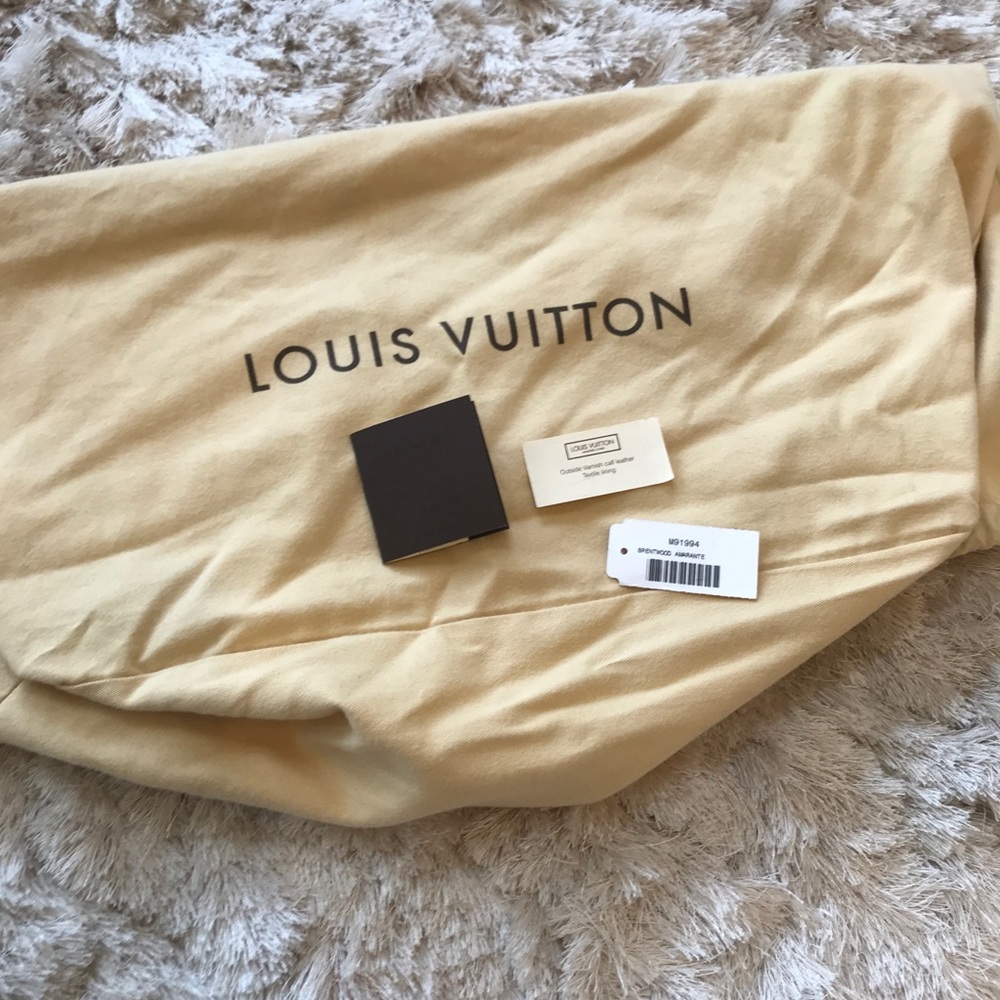 LV Louis Vuitton Vernis Brentwood Monogram Bag - Picture 5 of 7